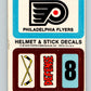 1979-80 Topps Team Stickers Philadelphia Flyers Vintage Card 07484