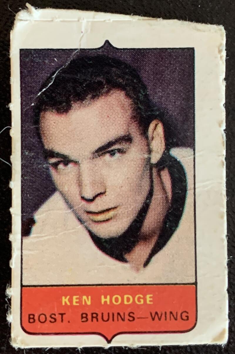 V7511--1969-70 O-Pee-Chee Four-in-One Mini Card Ken Hodge