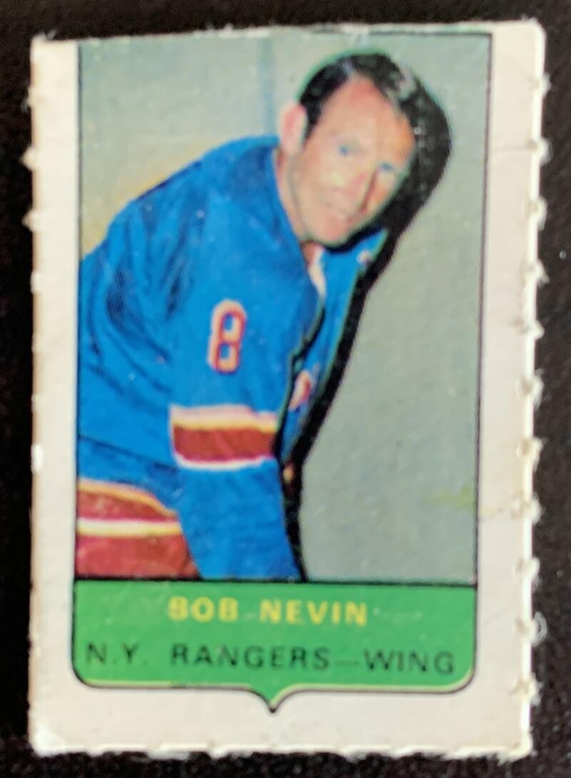 V7520--1969-70 O-Pee-Chee Four-in-One Mini Card Bob Nevin