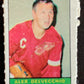 V7528--1969-70 O-Pee-Chee Four-in-One Mini Card Alex Delvecchio