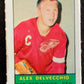 V7530--1969-70 O-Pee-Chee Four-in-One Mini Card Alex Delvecchio