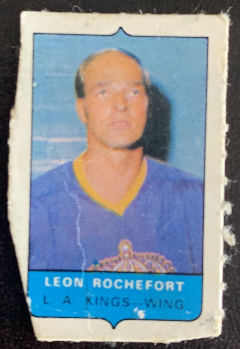 V7548--1969-70 O-Pee-Chee Four-in-One Mini Card Leon Rochefort