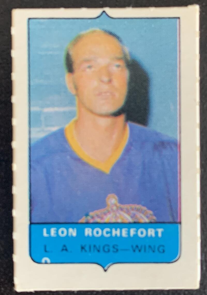 V7549--1969-70 O-Pee-Chee Four-in-One Mini Card Leon Rochefort