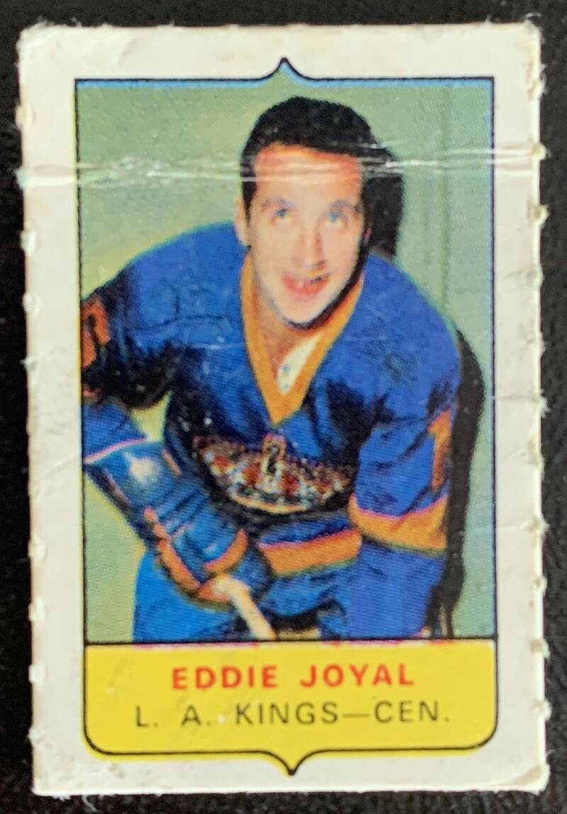 V7584--1969-70 O-Pee-Chee Four-in-One Mini Card Eddie Joyal