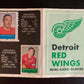 V7602--1969-70 O-Pee-Chee Four-in-One Card Album Detroit Red Wings