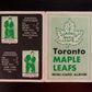 V7626--1969-70 O-Pee-Chee Four-in-One Card Album Toronto Maple Leafs