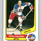 1976-77 WHA O-Pee-Chee #42 Peter Sullivan  RC Rookie Winnipeg Jets  V7685