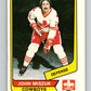 1976-77 WHA O-Pee-Chee #57 John Miszuk  Calgary Cowboys  V7701