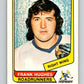 1976-77 WHA O-Pee-Chee #81 Frank Hughes  RC Rookie Phoenix Roadrunners  V7727
