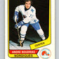 1976-77 WHA O-Pee-Chee #87 Andre Boudrias  Quebec Nordiques  V7736