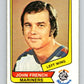 1976-77 WHA O-Pee-Chee #105 John French  San Diego Mariners  V7759