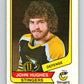 1976-77 WHA O-Pee-Chee #106 John Hughes  Cincinnati Stingers  V7760