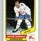 1976-77 WHA O-Pee-Chee #109 Serge Bernier  Quebec Nordiques  V7763