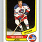 1976-77 WHA O-Pee-Chee #112 Ted Green  Winnipeg Jets  V7766