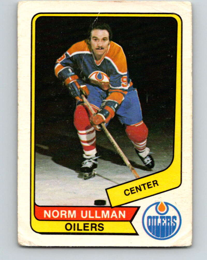 1976-77 WHA O-Pee-Chee #126 Norm Ullman  Edmonton Oilers  V7789
