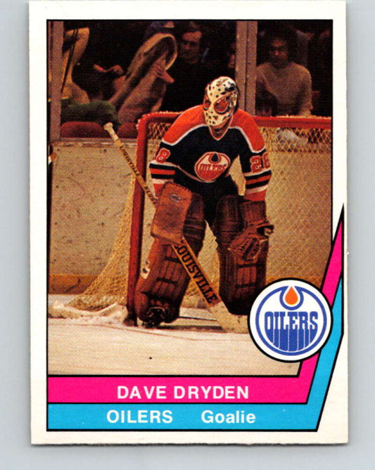 1977-78 WHA O-Pee-Chee #28 Dave Dryden  Edmonton Oilers  V7852