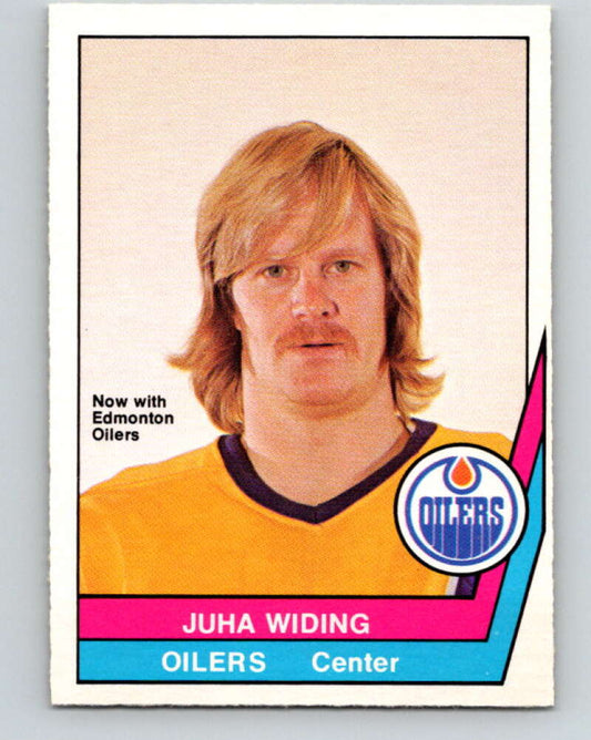1977-78 WHA O-Pee-Chee #33 Juha Widing  Edmonton Oilers  V7861