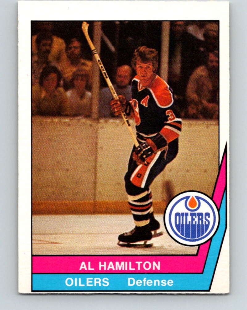 1977-78 WHA O-Pee-Chee #40 Al Hamilton  Edmonton Oilers  V7874