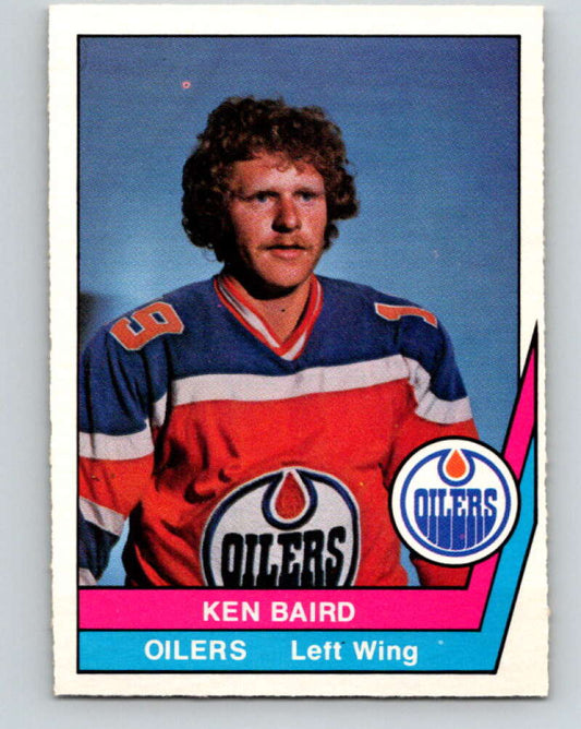 1977-78 WHA O-Pee-Chee #46 Ken Baird  Edmonton Oilers  V7883