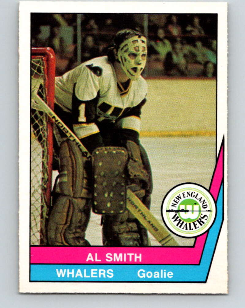 1977-78 WHA O-Pee-Chee #49 Al Smith  New England Whalers  V7891