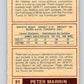 1977-78 WHA O-Pee-Chee #51 Peter Marrin  Birmingham Bulls  V7894