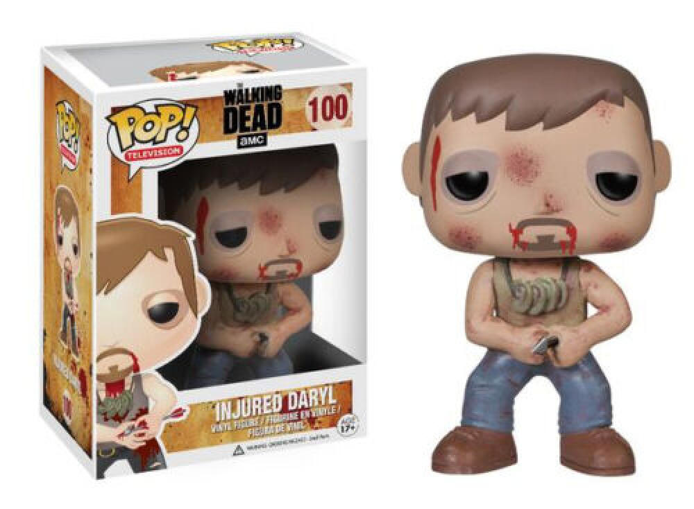 Funko Pop - 100 Television AMC The Walking Dead - Injured Daryl *VAULTED