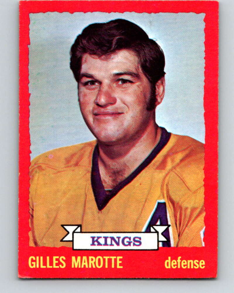 1973-74 O-Pee-Chee #5 Gilles Marotte  Los Angeles Kings  V7936