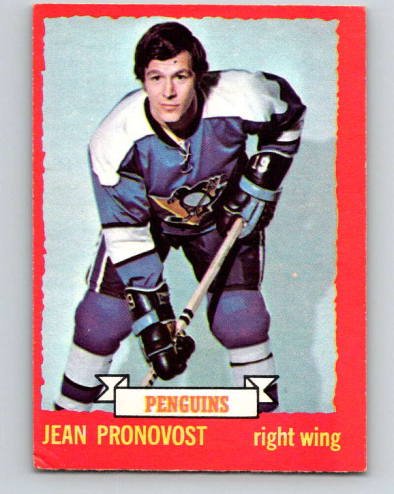 1973-74 O-Pee-Chee #11 Jean Pronovost  Pittsburgh Penguins  V7960