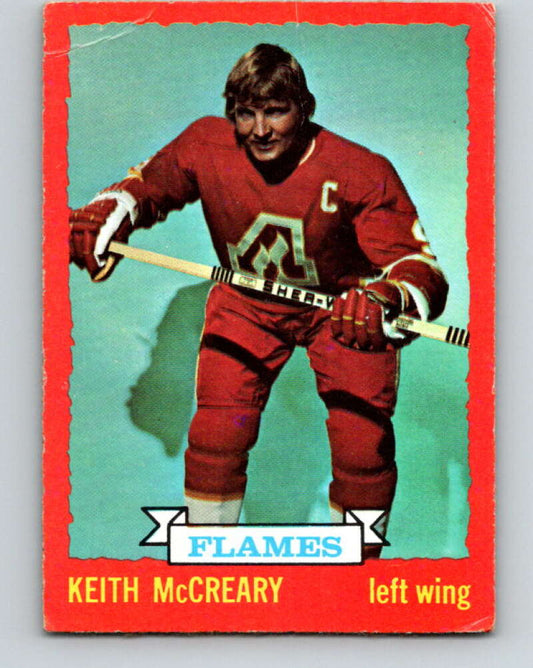 1973-74 O-Pee-Chee #13 Keith McCreary  Atlanta Flames  V7966