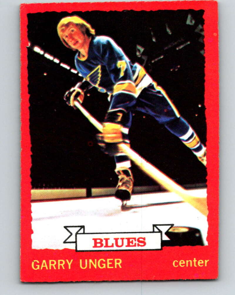 1973-74 O-Pee-Chee #15 Garry Unger  St. Louis Blues  V7977