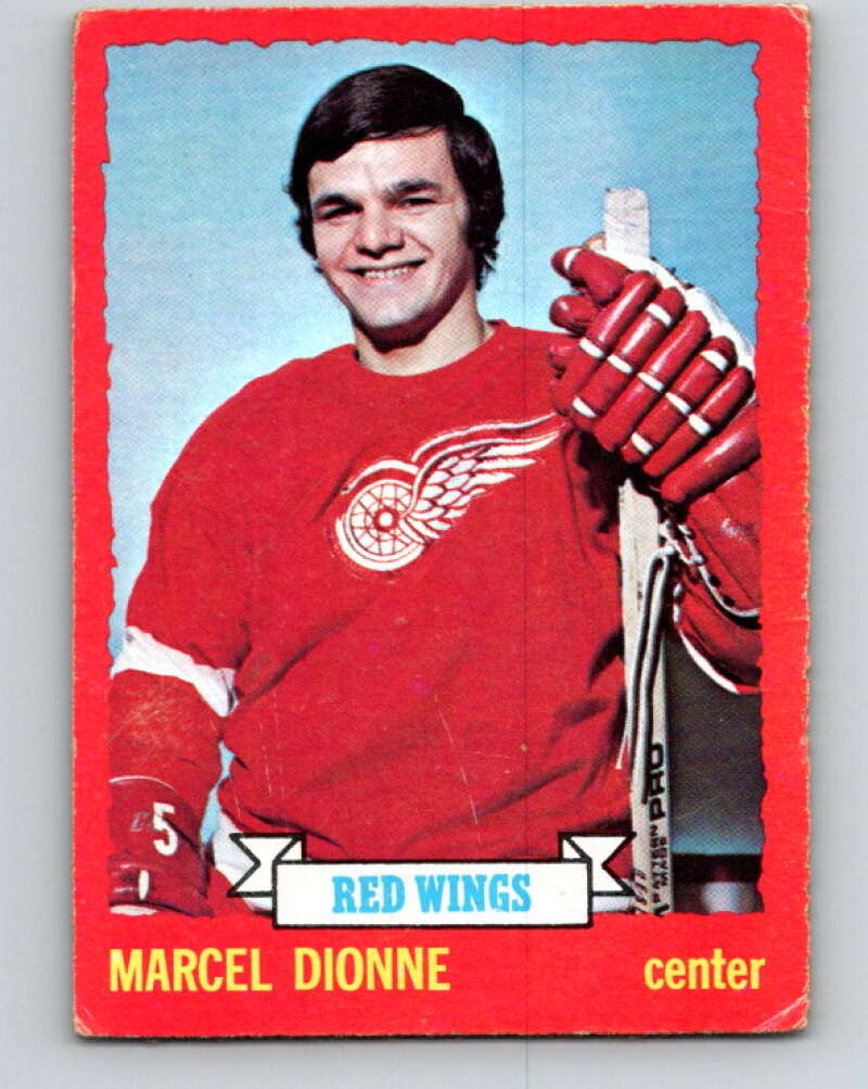 1973-74 O-Pee-Chee #17 Marcel Dionne  Detroit Red Wings  V7982