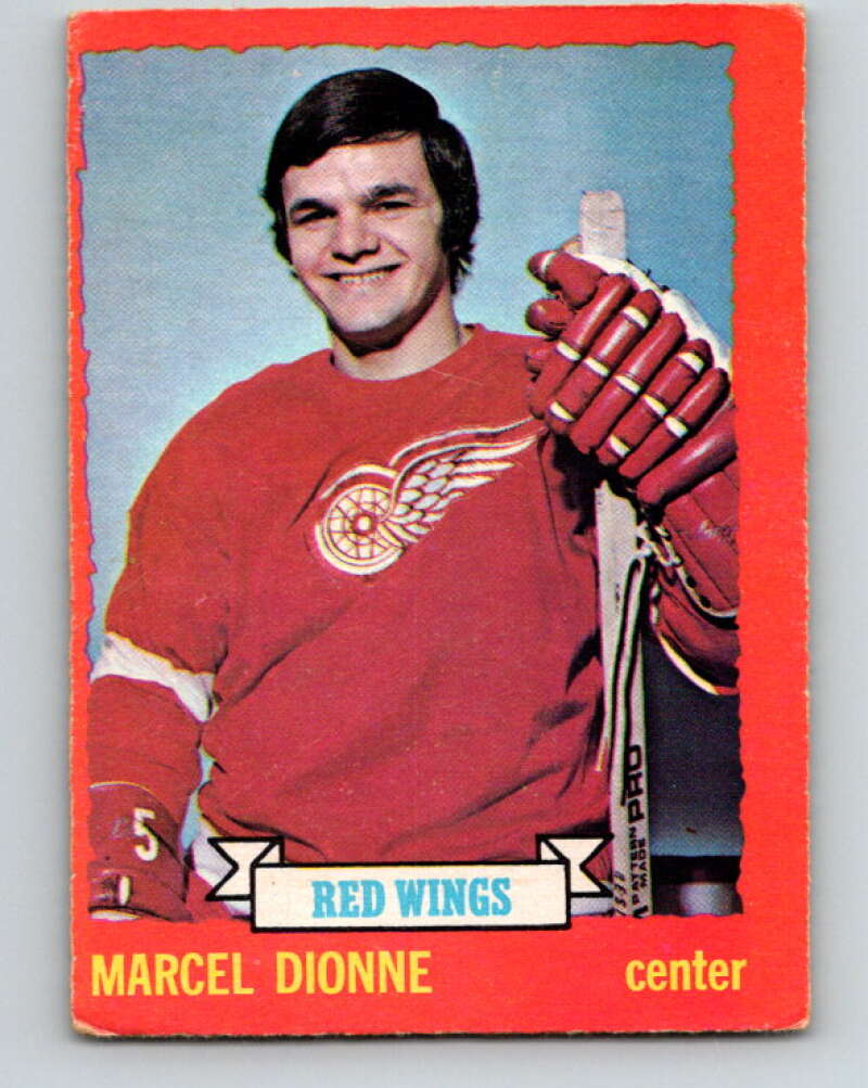 1973-74 O-Pee-Chee #17 Marcel Dionne  Detroit Red Wings  V7983