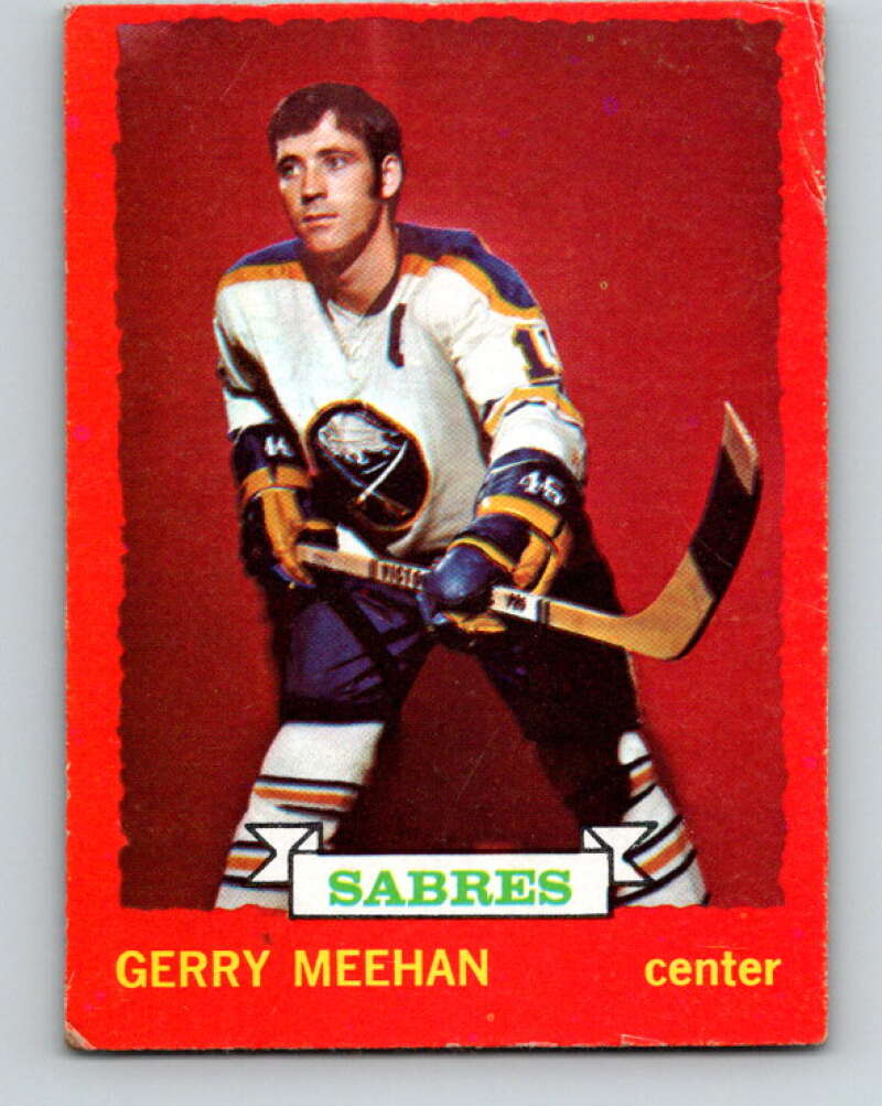 1973-74 O-Pee-Chee #22 Gerry Meehan  Buffalo Sabres  V8008