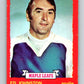 1973-74 O-Pee-Chee #23 Ed Johnston  Toronto Maple Leafs  V8011