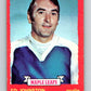 1973-74 O-Pee-Chee #23 Ed Johnston  Toronto Maple Leafs  V8014