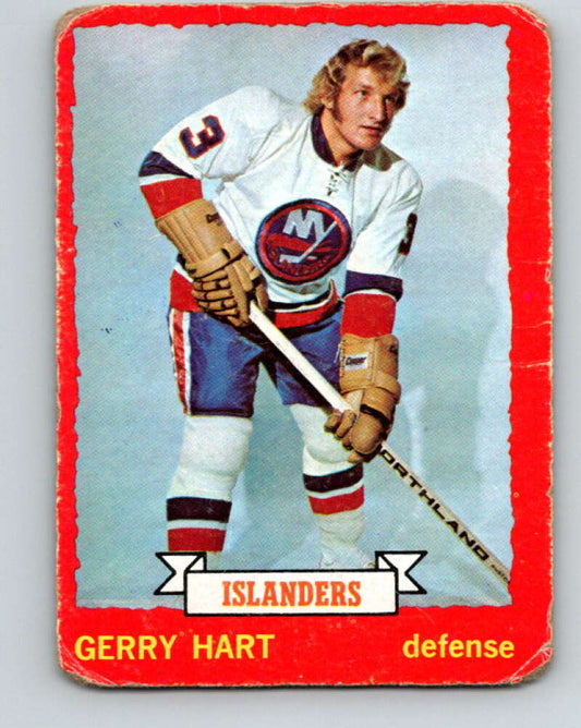 1973-74 O-Pee-Chee #34 Gerry Hart  New York Islanders  V8060