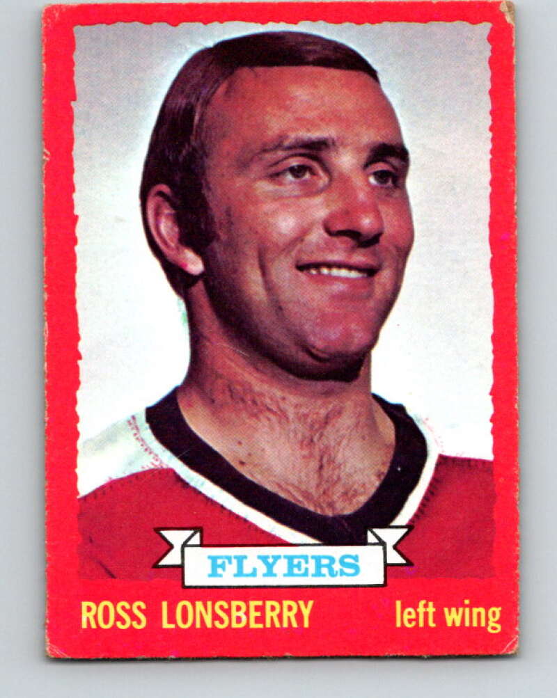 1973-74 O-Pee-Chee #36 Ross Lonsberry  Philadelphia Flyers  V8068
