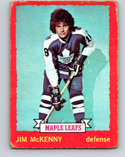 1973-74 O-Pee-Chee #39 Jim McKenny  Toronto Maple Leafs  V8075