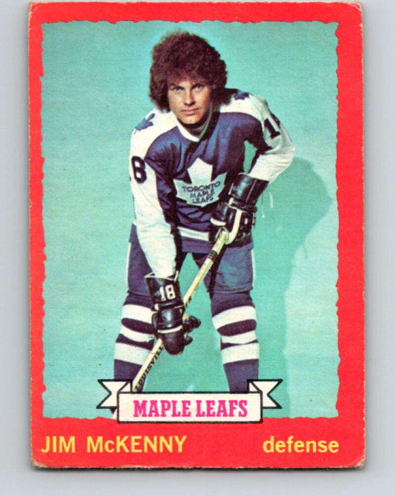 1973-74 O-Pee-Chee #39 Jim McKenny  Toronto Maple Leafs  V8076