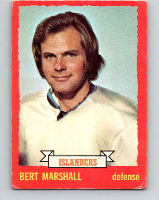 1973-74 O-Pee-Chee #51 Bert Marshall  New York Islanders  V8133