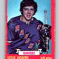 1973-74 O-Pee-Chee #57 Steve Vickers  New York Rangers  V8154