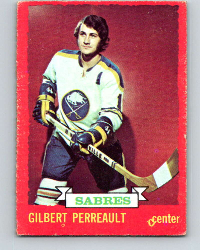 1973-74 O-Pee-Chee #70 Gilbert Perreault  Buffalo Sabres  V8209