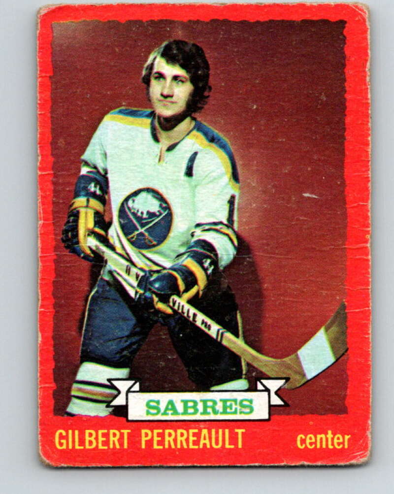 1973-74 O-Pee-Chee #70 Gilbert Perreault  Buffalo Sabres  V8211