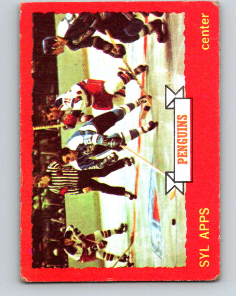 1973-74 O-Pee-Chee #76 Syl Apps Jr.  Pittsburgh Penguins  V8239