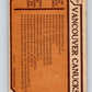 1973-74 O-Pee-Chee #107 Canucks Team  Vancouver Canucks  V8341
