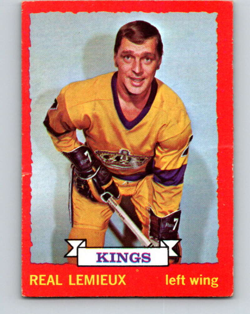 1973-74 O-Pee-Chee #122 Real Lemieux  Los Angeles Kings  V8395