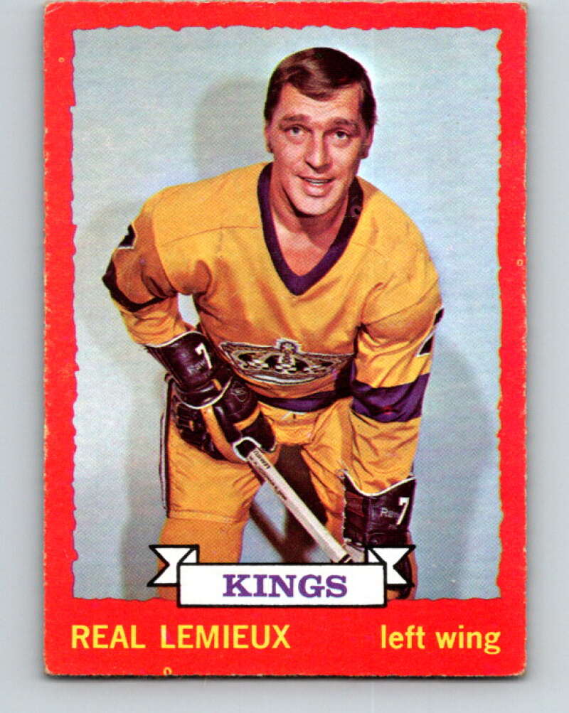 1973-74 O-Pee-Chee #122 Real Lemieux  Los Angeles Kings  V8396