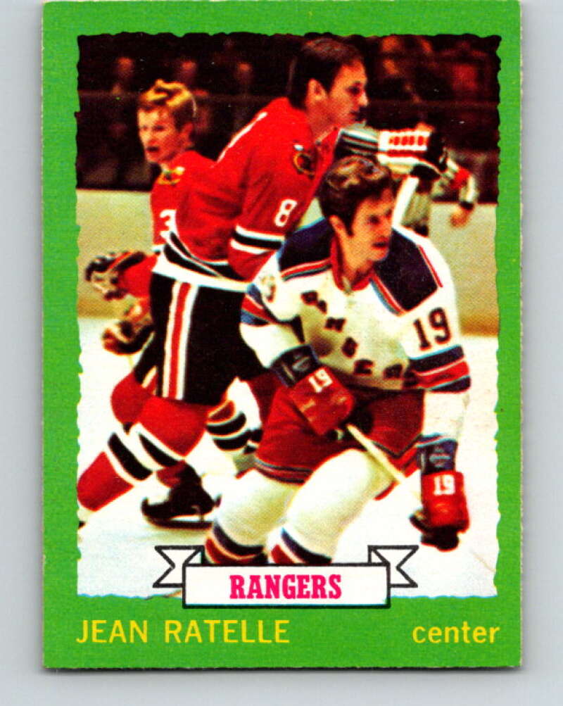 1973-74 O-Pee-Chee #141 Jean Ratelle  New York Rangers  V8436