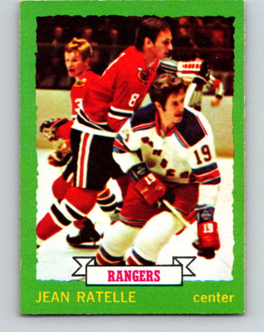 1973-74 O-Pee-Chee #141 Jean Ratelle  New York Rangers  V8436