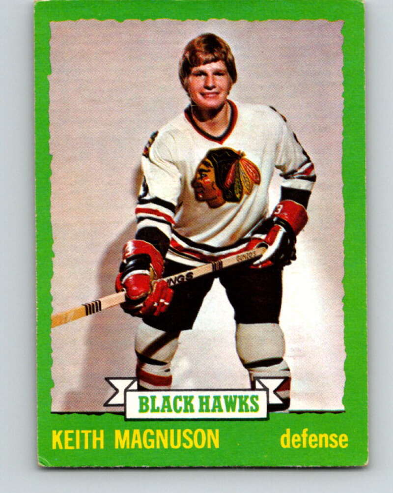1973-74 O-Pee-Chee #151 Keith Magnuson  Chicago Blackhawks  V8451